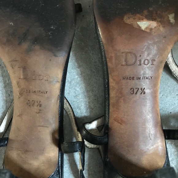 🌟Christian Dior dainty leather heels - Picture 2 of 8